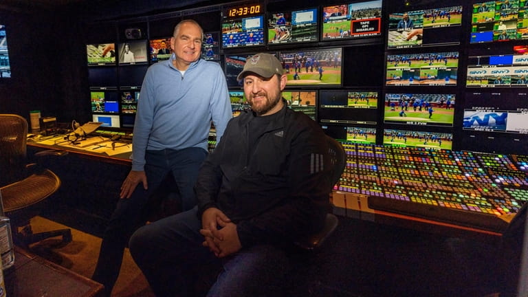 Gregg Picker, left, has been SNY's producer on Mets games...