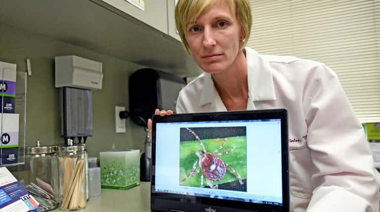 Dr. Erin McGintee, an allergist in Southampton, has nearly 400...