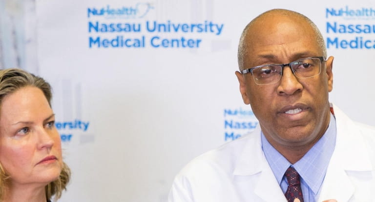 Dr. Anthony Boutin, interim president and CEO of Nassau University...