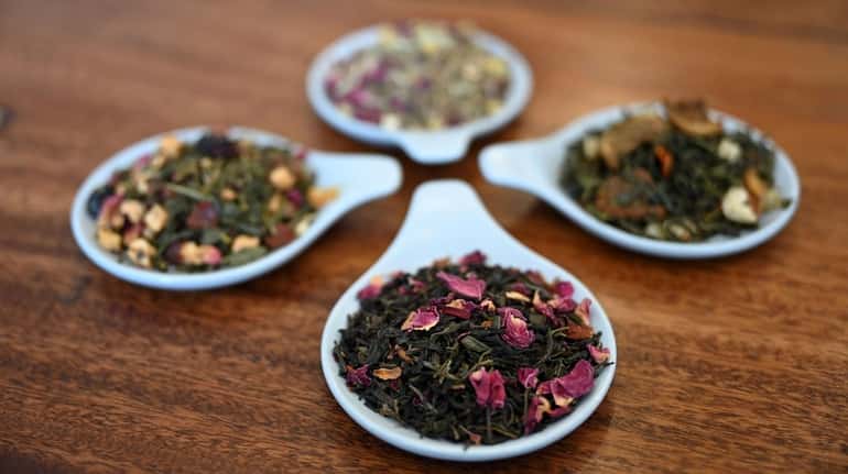 A wide array of black, green, and herbal teas are...