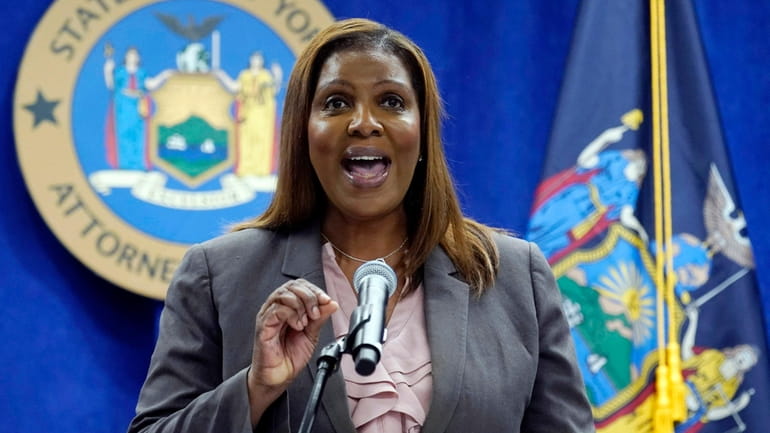 State Attorney General Letitia James wants to stop gun distributors from shipping...