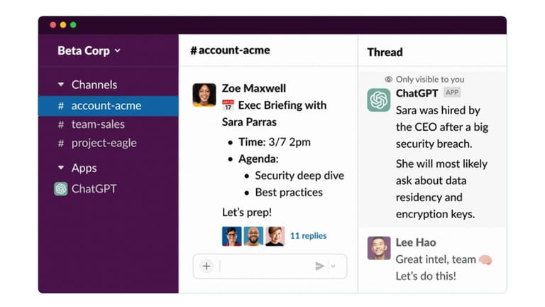 Business communications platform Slack is the latest to add an...