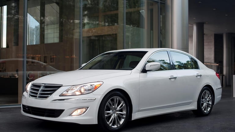 Hyundai recalled 27,500 Genesis sedans from the 2009 through 2012...