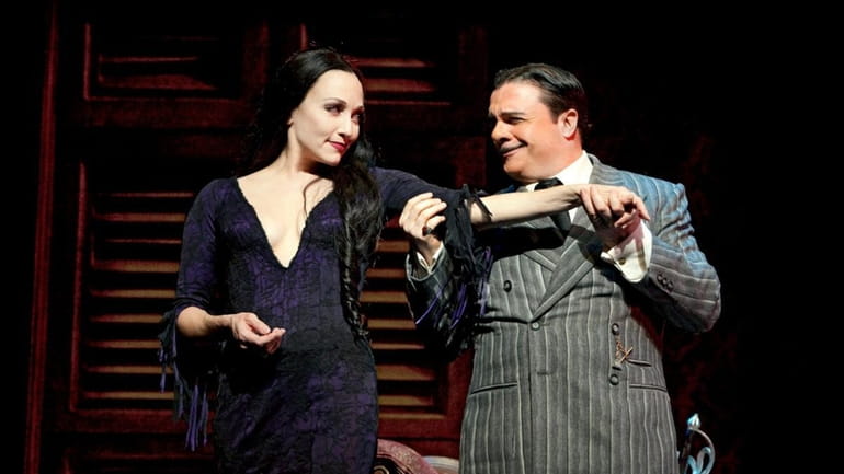 Bebe Neuwirth and Nathan Lane in a scene from "The...