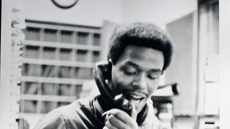  Gary Byrd of WWRL in the early 1970s.