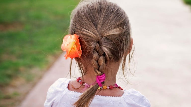 Have your girls wear braided hair to avoid in contact...