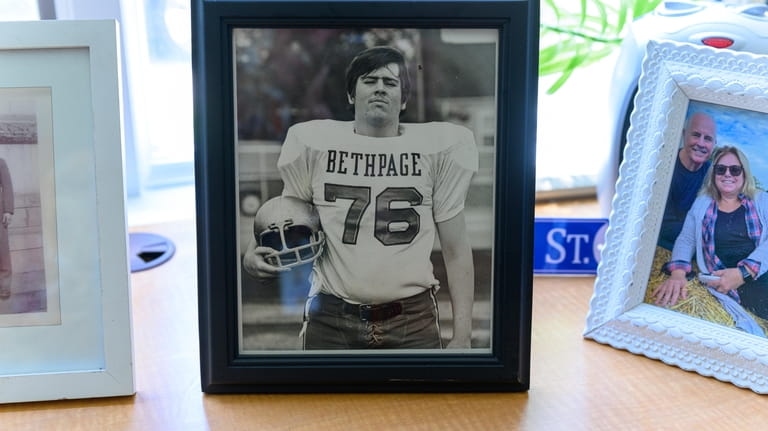 Robert Boyce played football at Bethpage High School before joining...