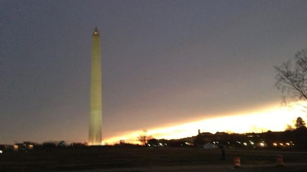 A view of the Washington Monument. (Jan. 21, 2013)