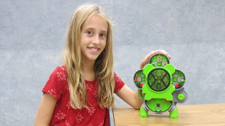 Kidsday reporter Ava Bulanowski tested the Ben 10 Alien Creation...