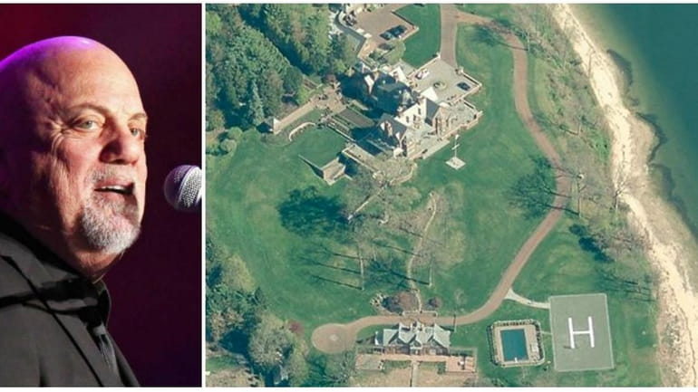 Billy Joel's Centre Island home has one of the largest...