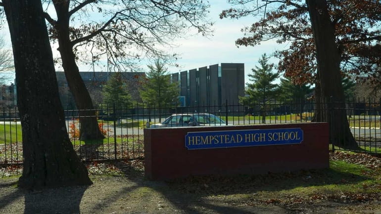Hempstead High School is at 201 President St. (Nov. 28,...