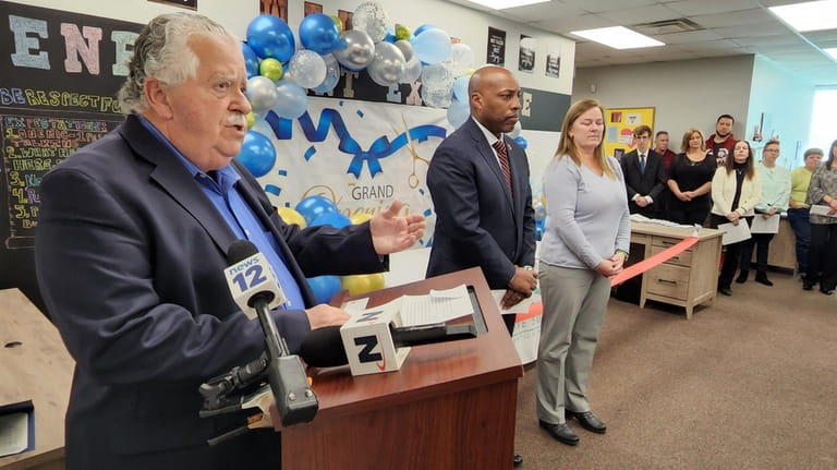 The youth suicide prevention center opened on Thursday, with Charles Evdos, executive...
