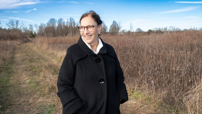 Southold developer Rona Smith on land in Peconic that town officials...