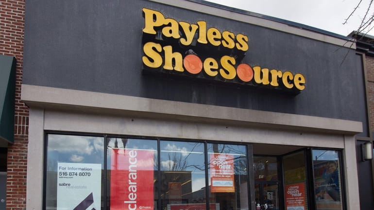 Payless ShoeSource on Main Street in Patchogue, April 5, 2017....