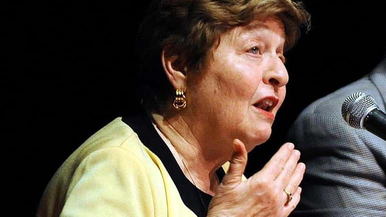 Former Stony Brook University President Shirley Strum Kenny