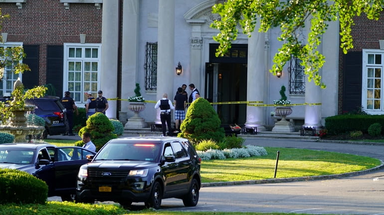 The Glen Cove Police Department responds to a shooting at the...