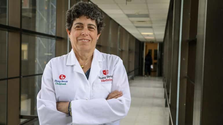 Dr. Sharon Nachman, chief of pediatric infectious diseases at Stony...