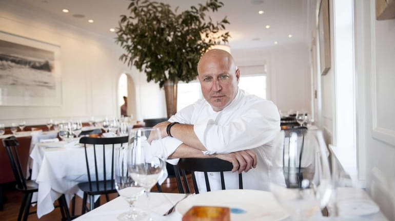 Tom Colicchio, shown at Topping Rose House in Bridgehampton, will...