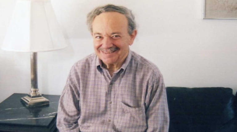 Robert Fresco at his home in Huntington in 2005.