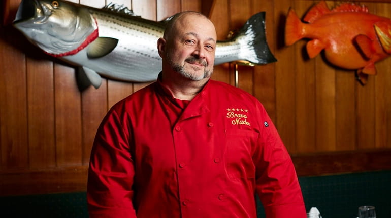 Nader Gebrin, chef-owner of Bravo Nader in Huntington. 