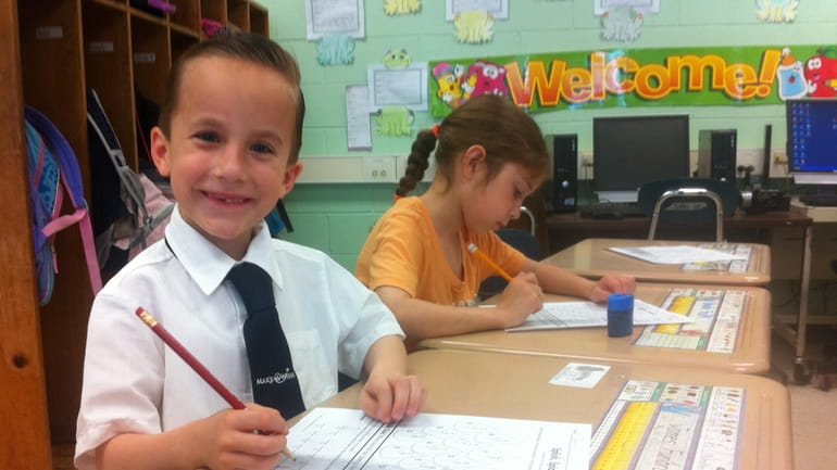 Six-year-old named James Funaro at Nesconset Elementary School has been...
