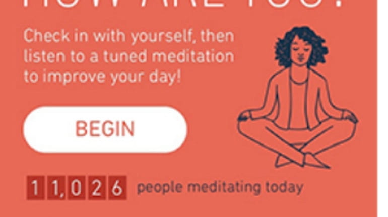The popular mindfulness app Stop, Breathe & Think promises to help users...