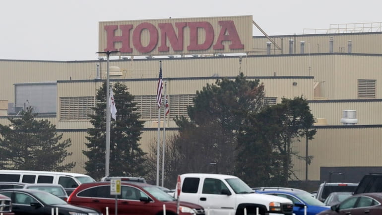 The Honda Marysville Auto Plant is shown on March 18,...