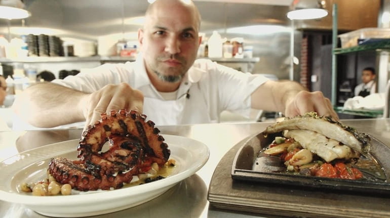 Michael Psilakis dishes up Greek food at MP Taverna in...