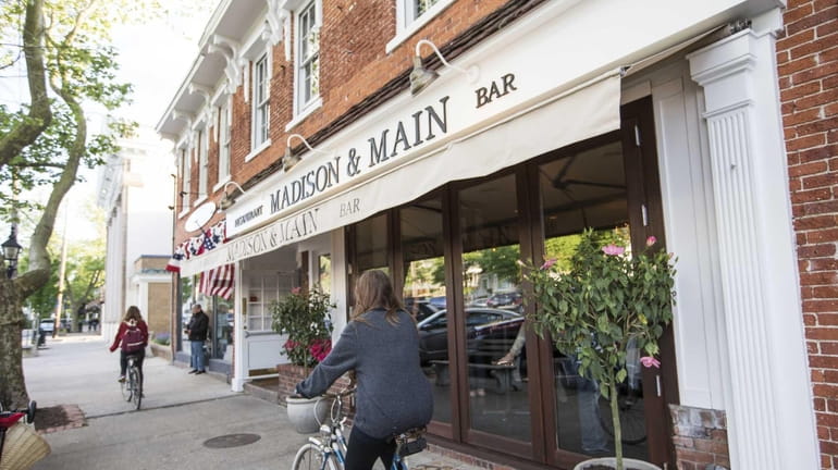 Madison & Main in the heart of Sag Harbor. (May...