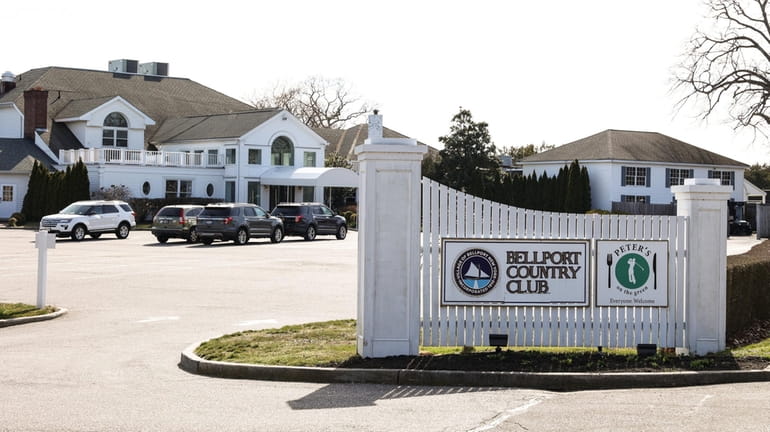 The village-owned Bellport Country Club.