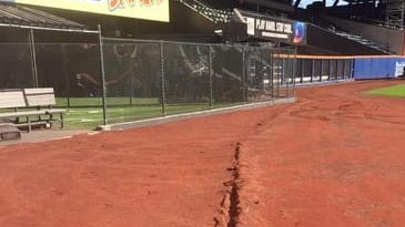 The Mets began work to bring in the fences at...