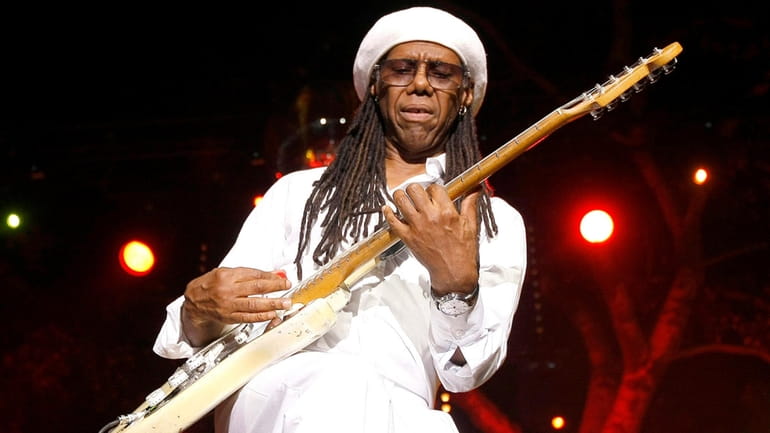 Guitarist Nile Rodgers of Chic performs at the Jazz Festival...