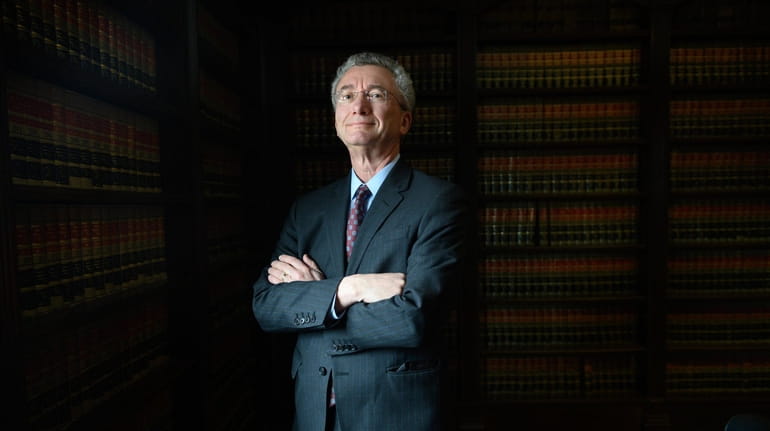 Property tax attorney Donald Leistman at his office in Mineola on...