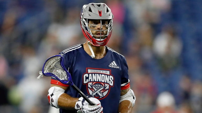 Cannons' Paul Rabil (99) in action during a Premier Lacrosse...