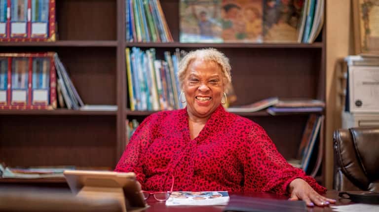 Brandy Scott, president of the Long Island Black Educators Association.