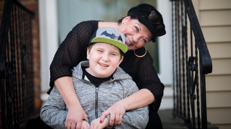 Melanie Donus, of Commack, has a 10-year-old autistic son, Max,...