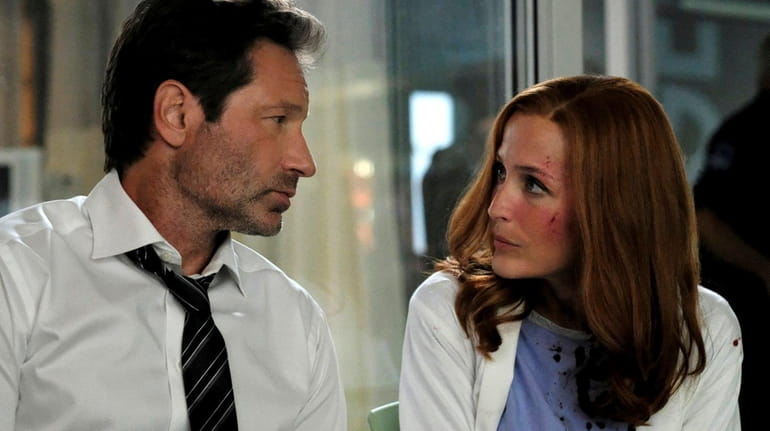 David Duchovny and Gillian Anderson star in "The X-Files."