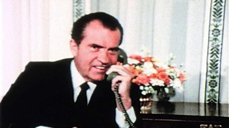 Undated Still image of Richard Nixon from a video clip...