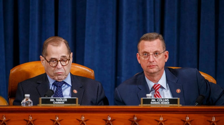 House Judiciary Committee Chairman Rep. Jerrold Nadler of N.Y., and ranking...