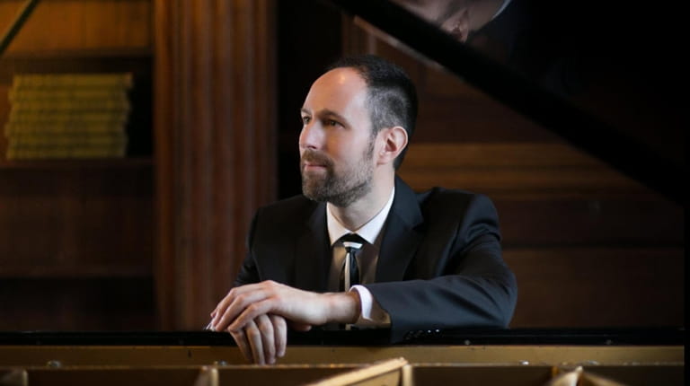 Spencer Myer is the solo pianist at the Park Avenue...
