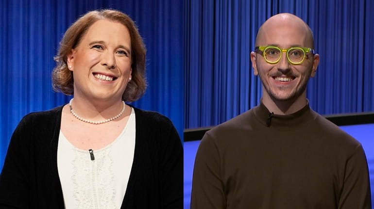 Amy Schneider was dethroned on Wednesday's "Jeopardy!" episode by Rhone...