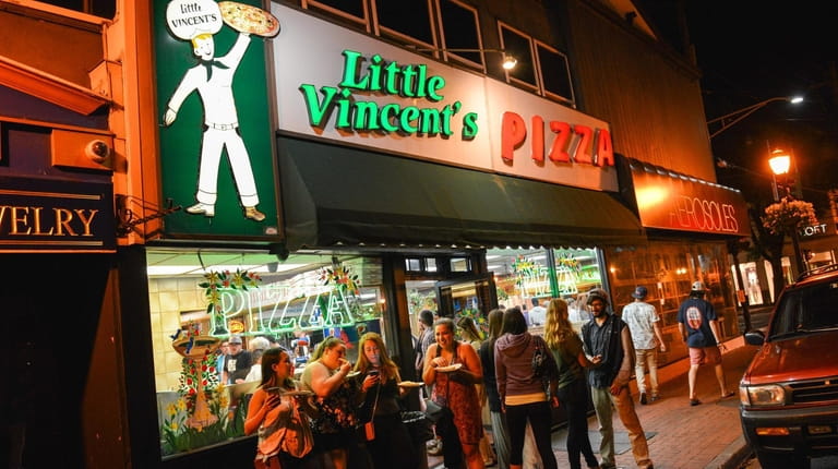 Little Vincent's Pizza in Huntington.