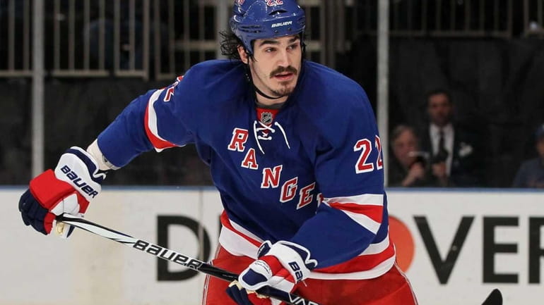 Brian Boyle skates against the Washington Capitals during Game Two...