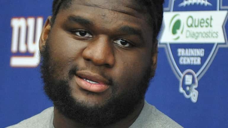 Dalvin Tomlinson, New York Giants defensive tackle who was selected...