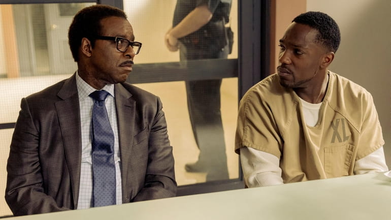 Courtney B. Vance as Franklin Roberts and Tosin Cole as...