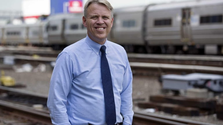West Islip resident Kevin Tomlinson, the Long Island Rail Road's...