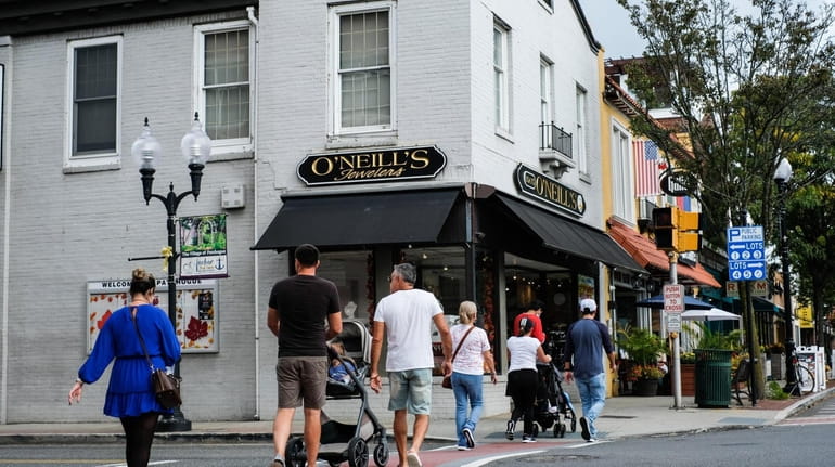 Patchogue's Main Street attracts visitors for its shopping, dining and...