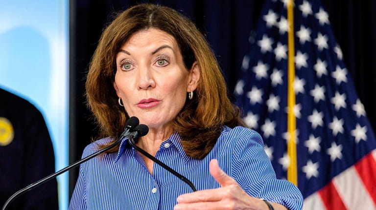 Gov. Kathy Hochul's office said Thursday that as many as 1,143...