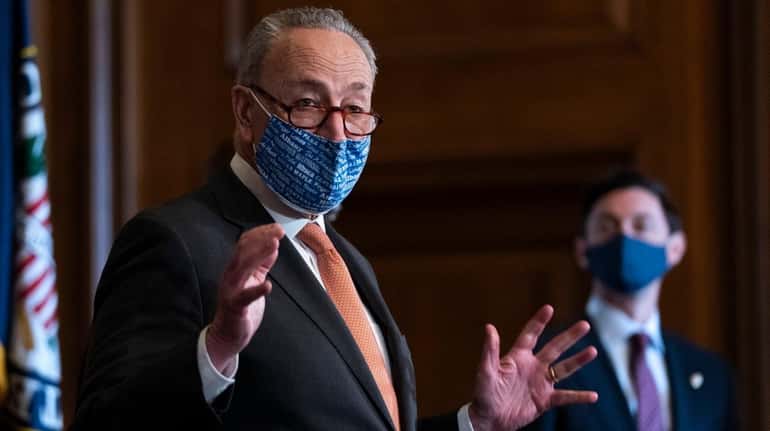 Senate Majority Leader Chuck Schumer (D-N.Y.) vows "there will be...