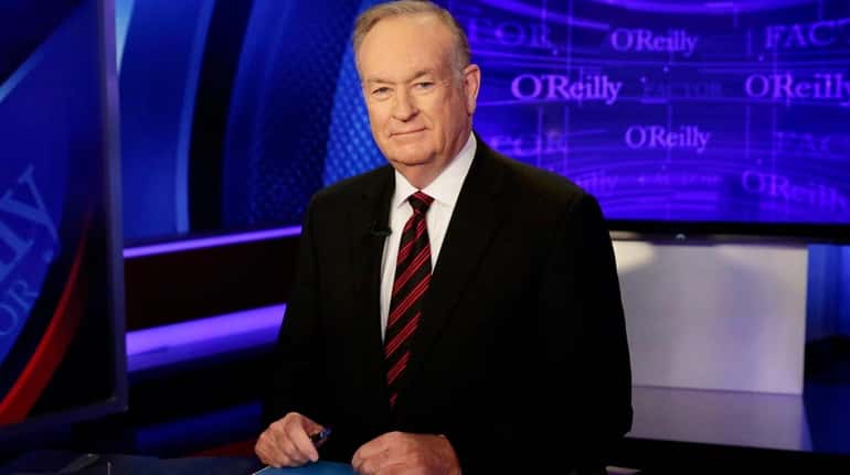 Fox host Bill O'Reilly of "The O'Reilly Factor" on the...